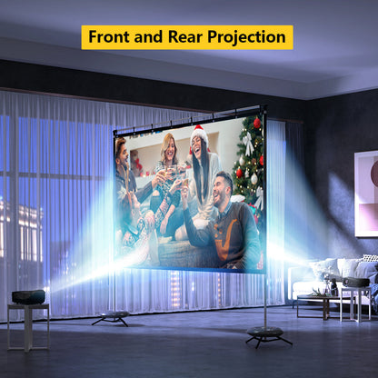 100 Inch Portable Projector Screen with Stand