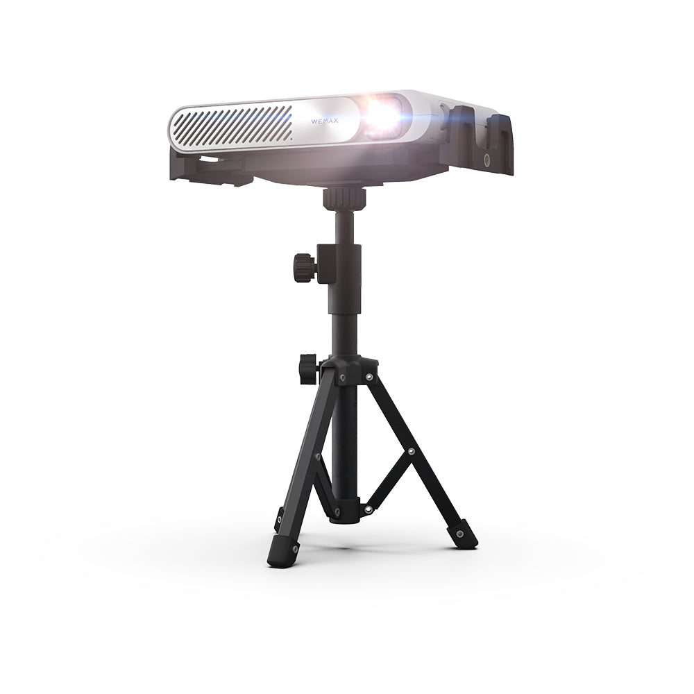 Wemax Go Ultra-Portable ALPD 1080P Supported Laser Projector w/Free Tripod and 50-inch ALR Screen